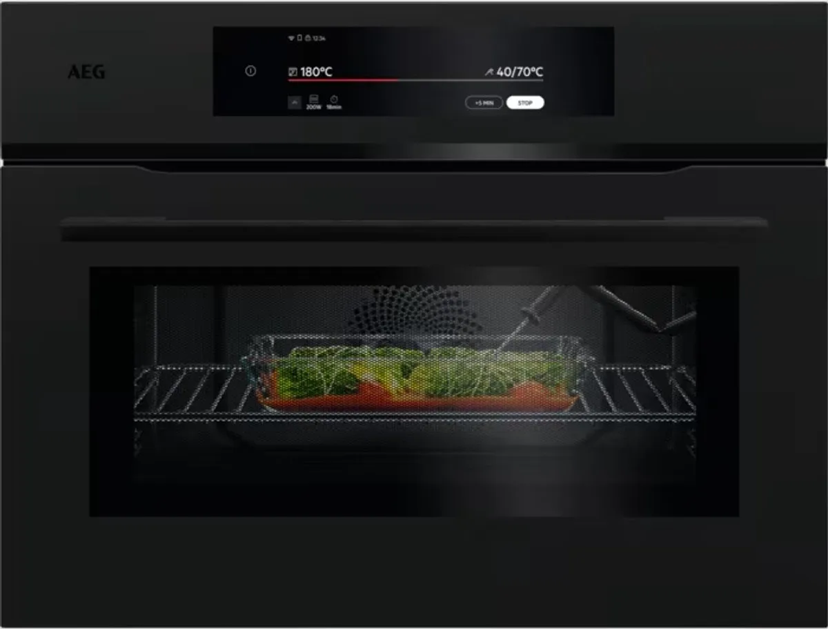 AEG 9000 Serie NKK9N821T Inbouw Combi-oven 44L