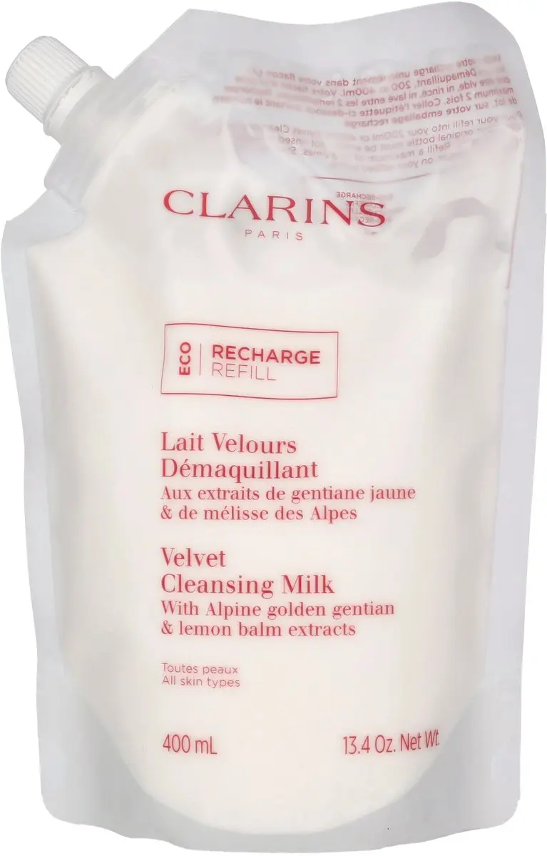 Clarins Velvet Cleansing Milk - Refill 400ml