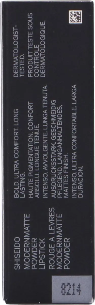 Shiseido Modern Matte Powder Lipstick Zwart - 4g