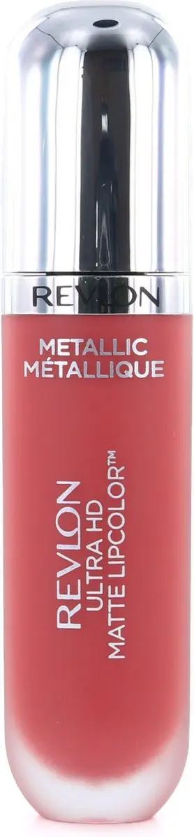 Revlon Lippenstift Ultra HD Matte Metallic 700-flare - 5ml - afbeelding 6 van 6