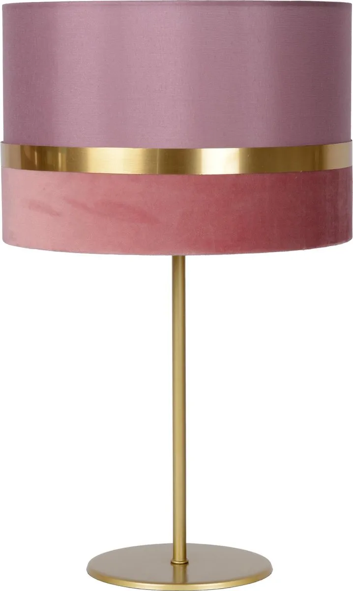 Lucide Extravaganza Tusse Tafellamp - Ø30cm - Roze