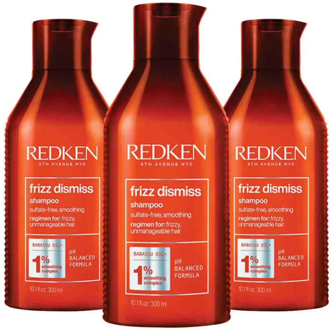 Redken Frizz Dismiss Shampoo 3x300ml
