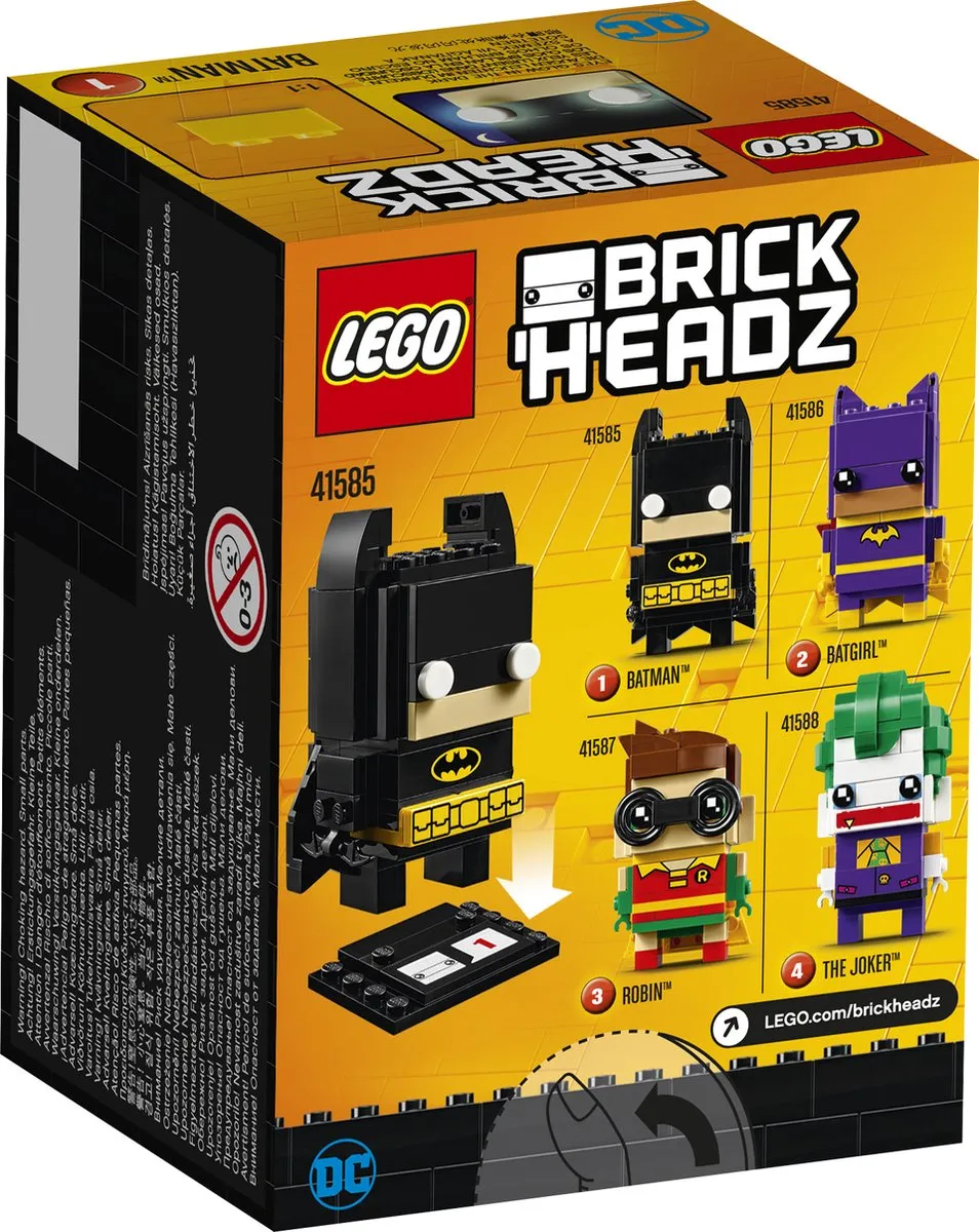LEGO BrickHeadz Batman 41585 - 91 Stukken