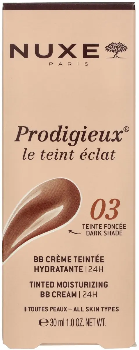 Nuxe Prodigieux Le Teint Éclat BB Cream - 03 Dark Shade 30ml