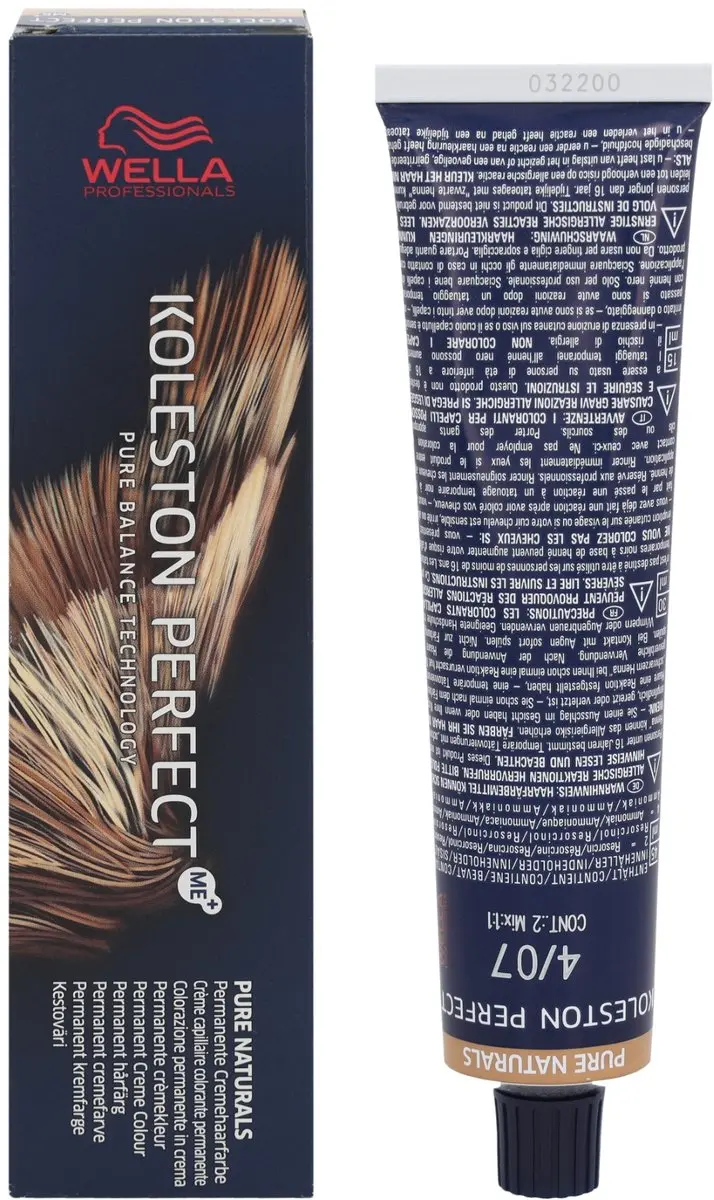 Wella Professionals Koleston Perfect Me+ 4/07 Haarverf 60ml