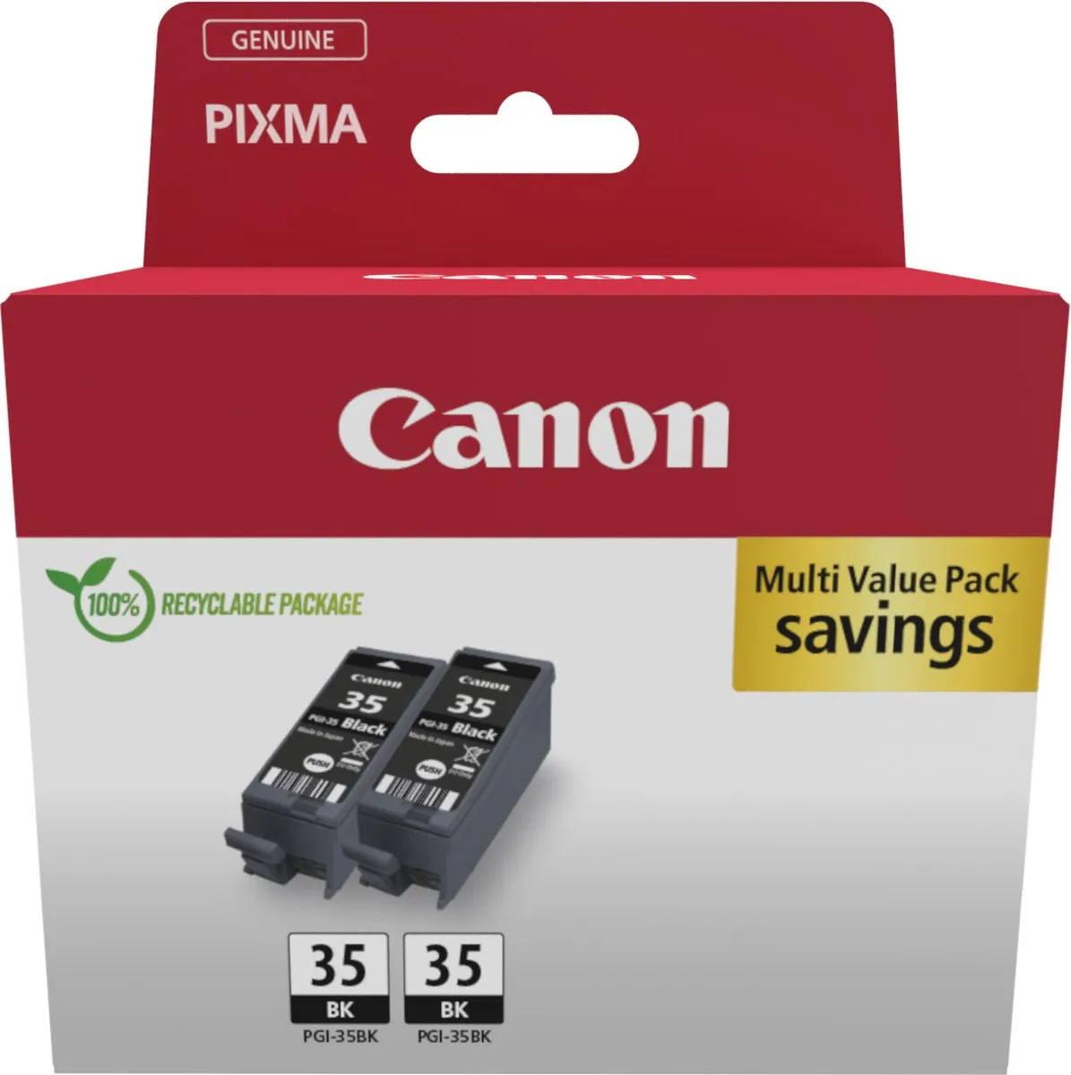 Canon PGI-570/CLI-571 Inktcartridge - 2 Stuks - Zwart