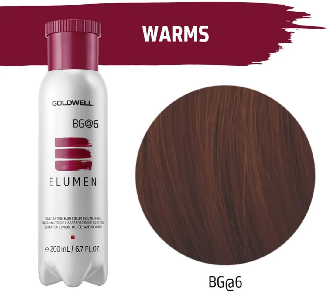 Goldwell Elumen BG@6 Semi-permanent Verf 200ml - Rood