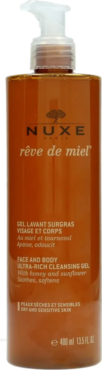Nuxe Rêve de Miel Reinigingsgel 400ml