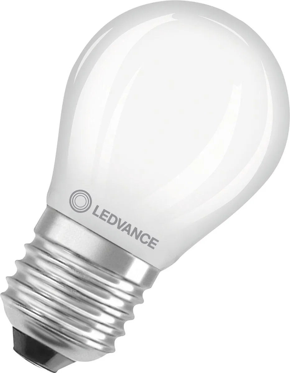 LEDVANCE Classic E27 Peer Filament 2.8W 250lm - Mat - Zeer Warm Wit - afbeelding 5 van 6