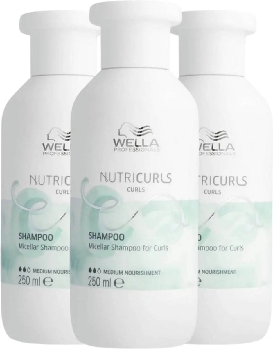 Wella Professionals Nutricurls Shampoo Waves 250ml
