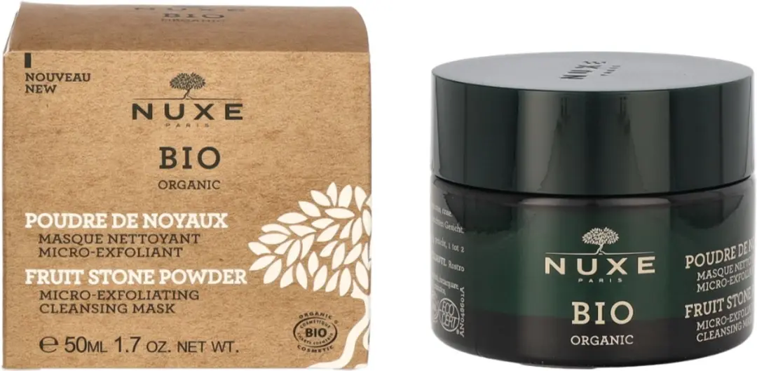 Nuxe Bio Gemalen Vruchtenpitten Micro-Exfoliërend Reinigingsmasker 50ml