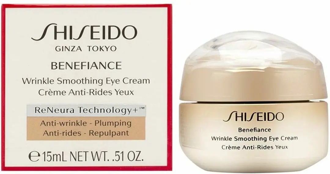 Shiseido Benefiance Wrinkle Smoothing Oogcrème 15ml