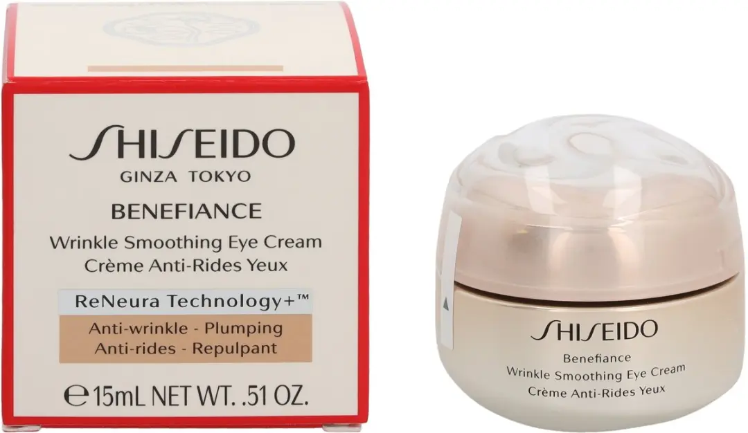 Shiseido Benefiance Wrinkle Smoothing Oogcrème 15ml