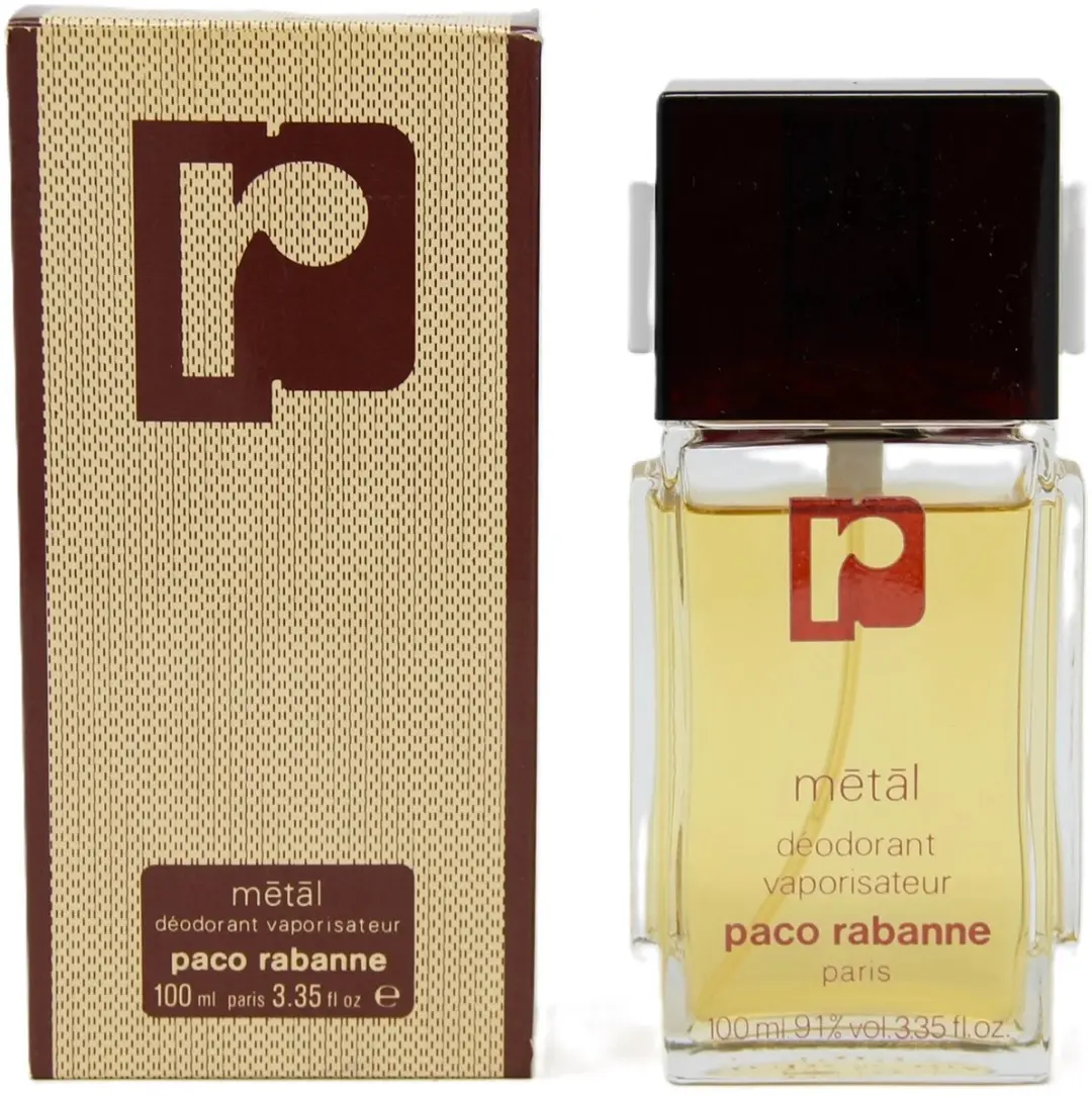 Paco Rabanne Metal Deodorant 100ml - Vintage
