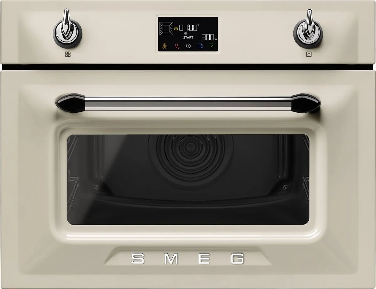 Smeg SO4902M1P Inbouw Oven Combi-magnetron 45cm