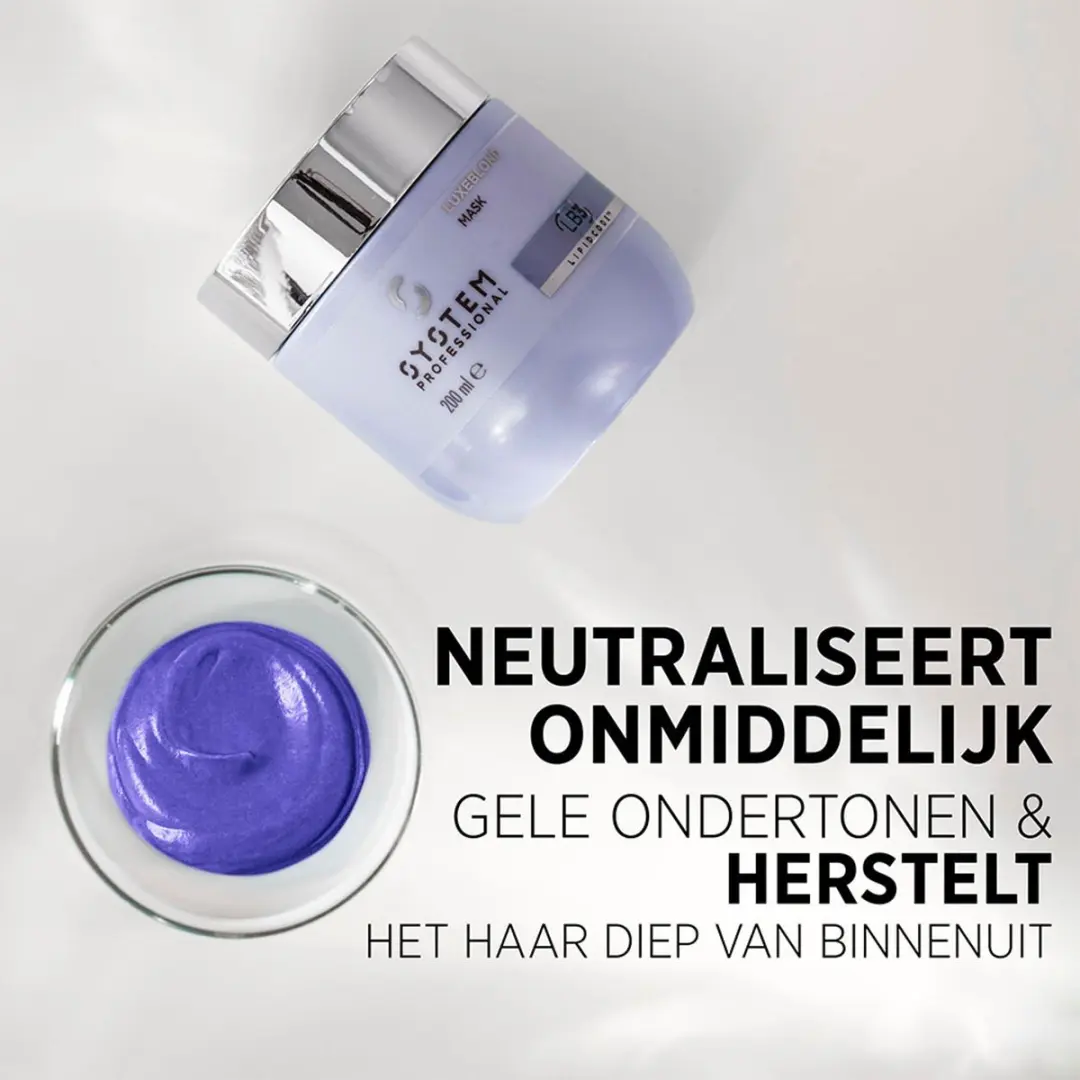 Wella Professionals System Professional LuxeBlond Masker 200ml