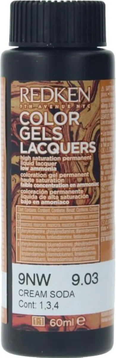 Redken Permanent Dye Color Gel 09N Cafe au Lait 60ml