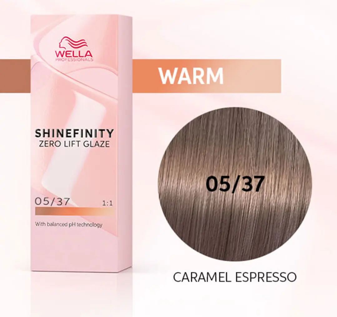 Wella Professionals ShineFinity 05/37 Haarverf 60ml - afbeelding 6 van 6