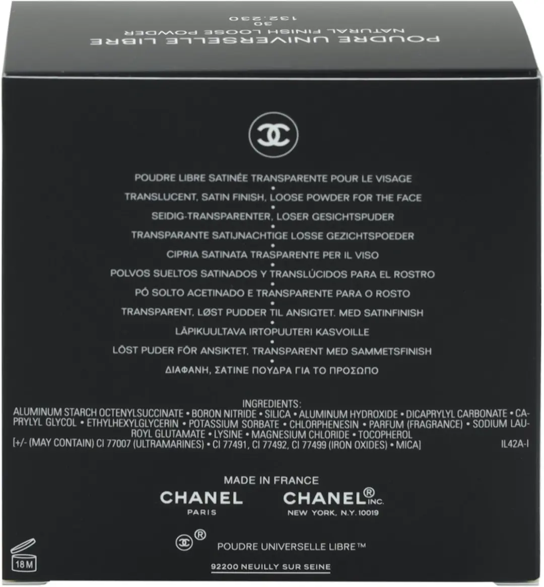 Chanel Poudre Universelle Libre Gezichtspoeder 30 - 30g