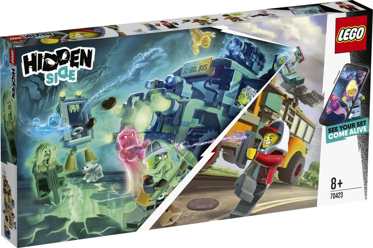 LEGO Hidden Side Paranormale Interceptiebus 3000 70423 - 689 Stukken