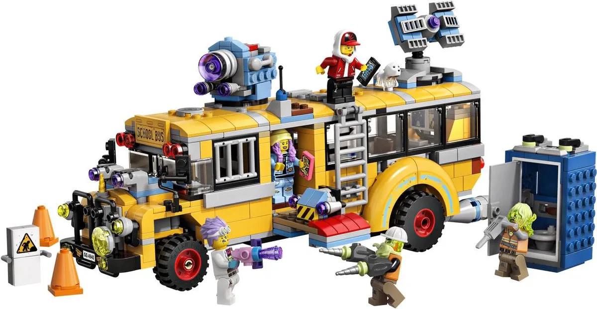 LEGO Hidden Side Paranormale Interceptiebus 3000 70423 - 689 Stukken