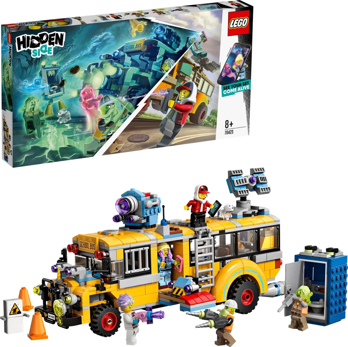 LEGO Hidden Side Paranormale Interceptiebus 3000 70423