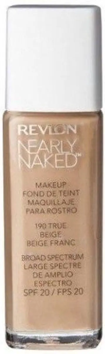 Revlon Nearly Naked Foundation 190 True Beige