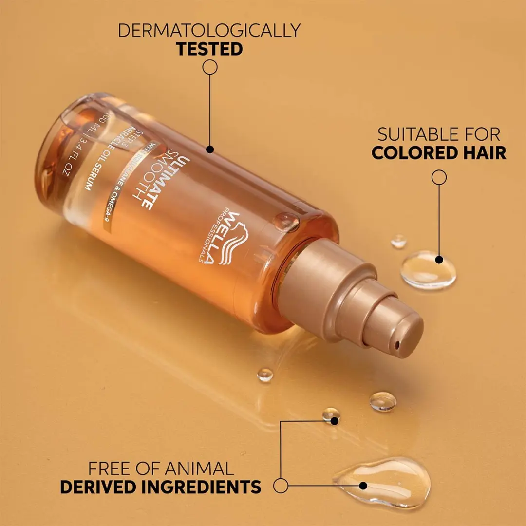 Wella Professionals Ultimate Smooth Miracle Oil Serum 100ml - afbeelding 6 van 6