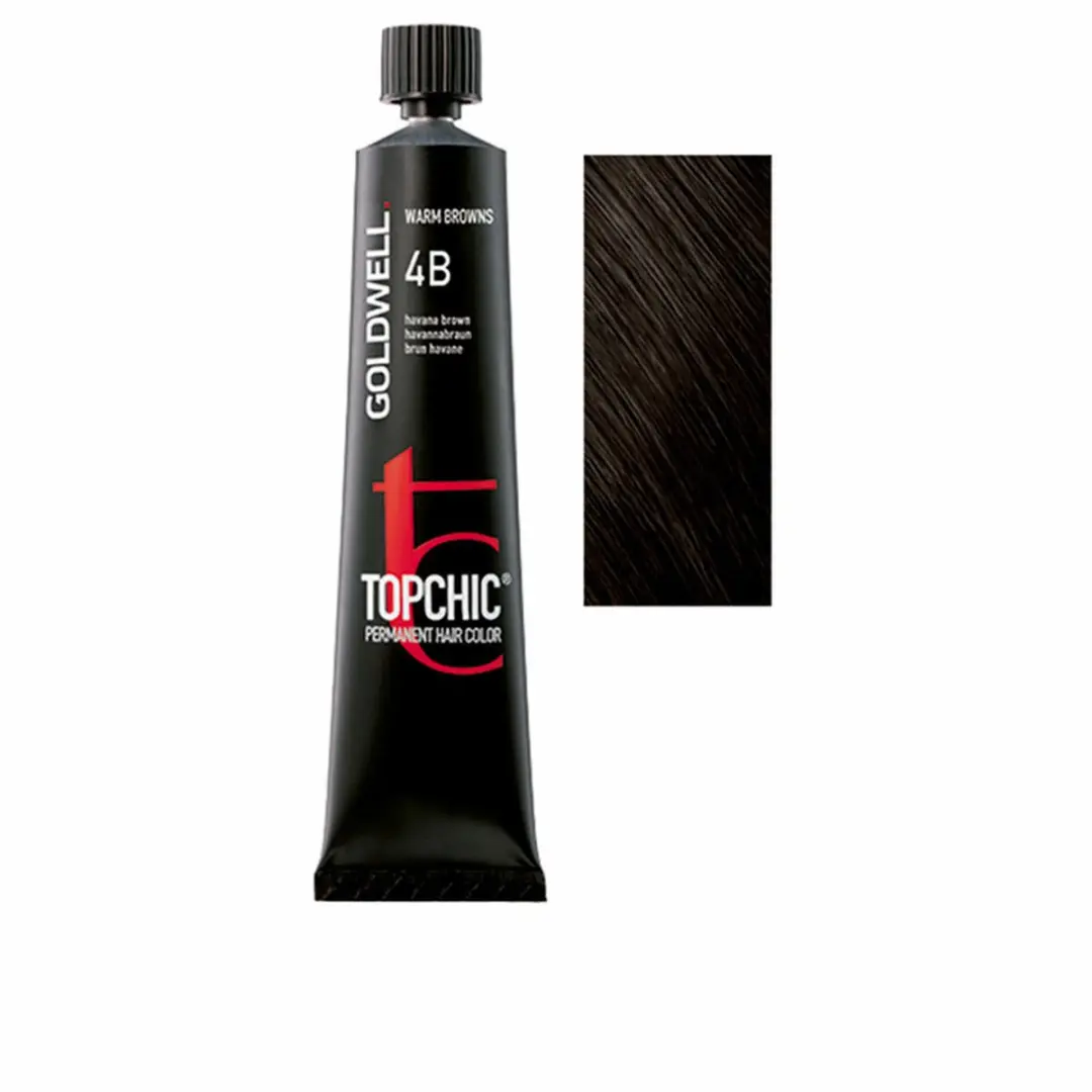 Goldwell Topchic Tube 60ml - 4B Permanent Bruin
