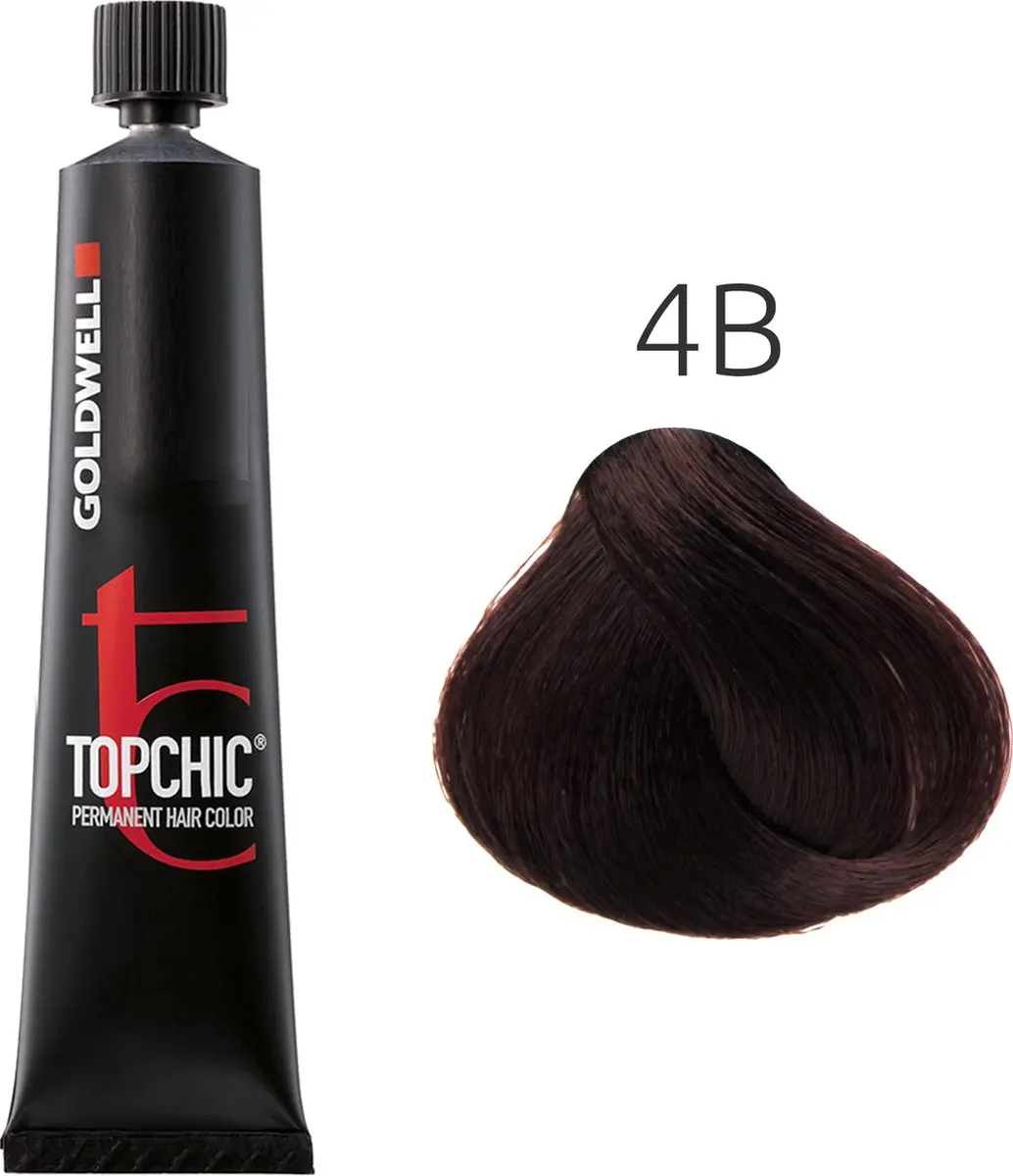Goldwell Topchic Tube 60ml - 4B Permanent Bruin