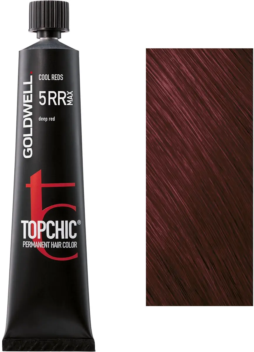 Goldwell Topchic Tube 60ml - 5RR Bruin Permanent
