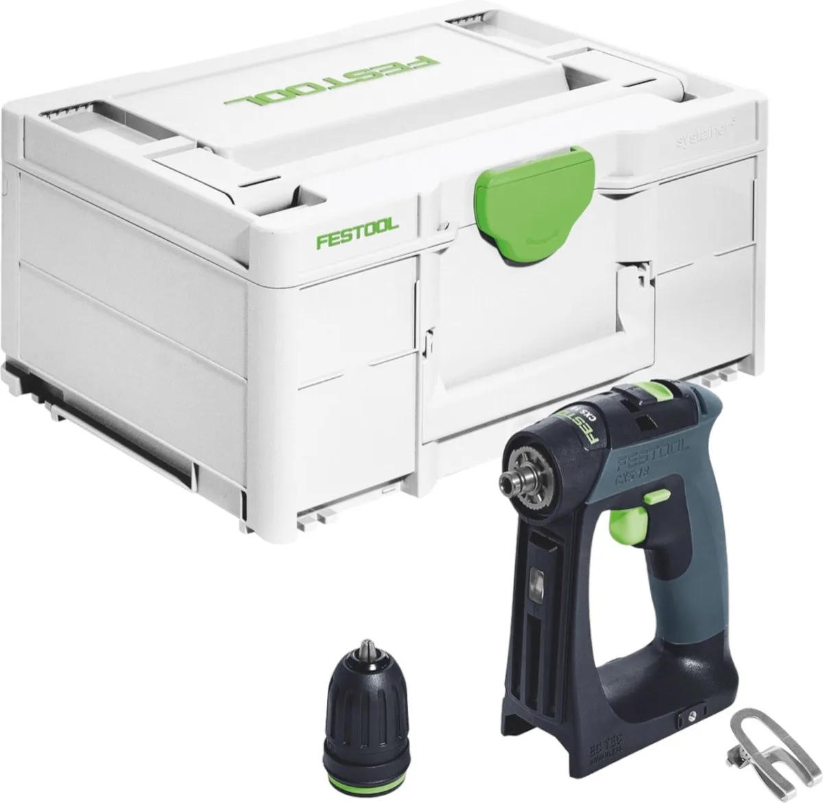 Festool CXS 18-Basic Accuboormachine 40Nm - 13 standen - 4.0Ah