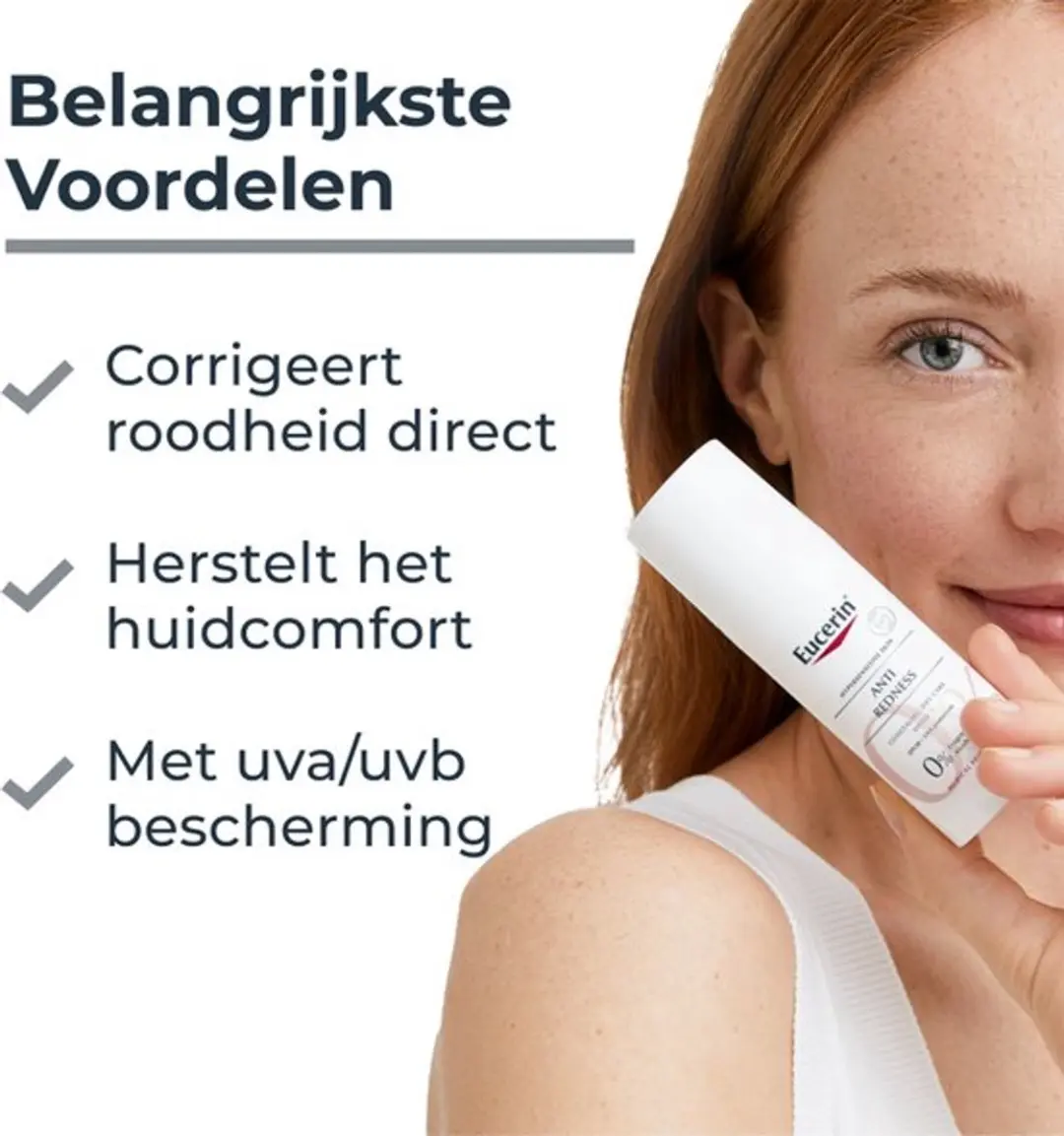 Eucerin AntiREDNESS Corrigerende Crème 50ml - 2 Stuks