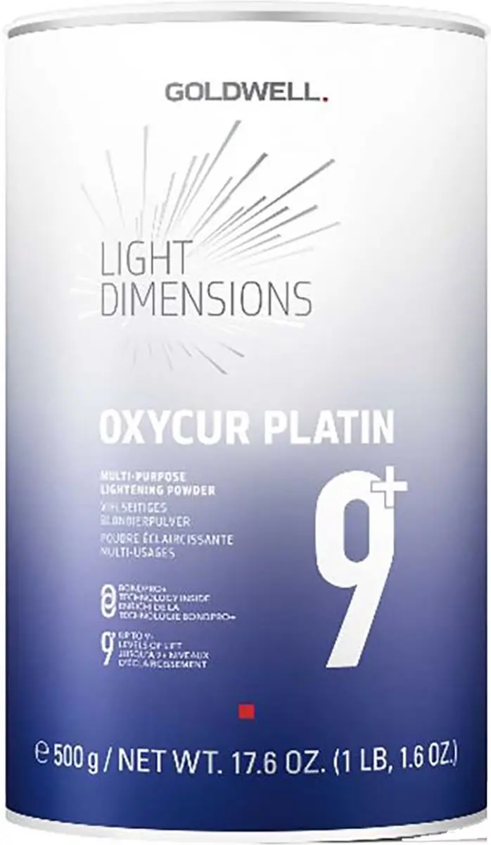 Goldwell Oxycur Platin Blondeerpoeder 500g - Zwart