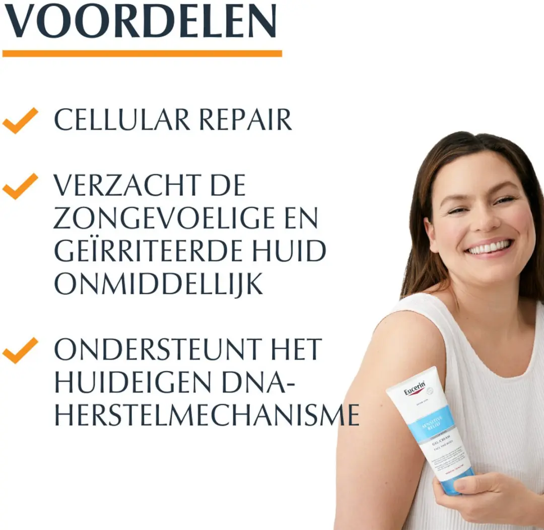 Eucerin Sun Sensitive Relief After Sun Crème-Gel 2x200ml