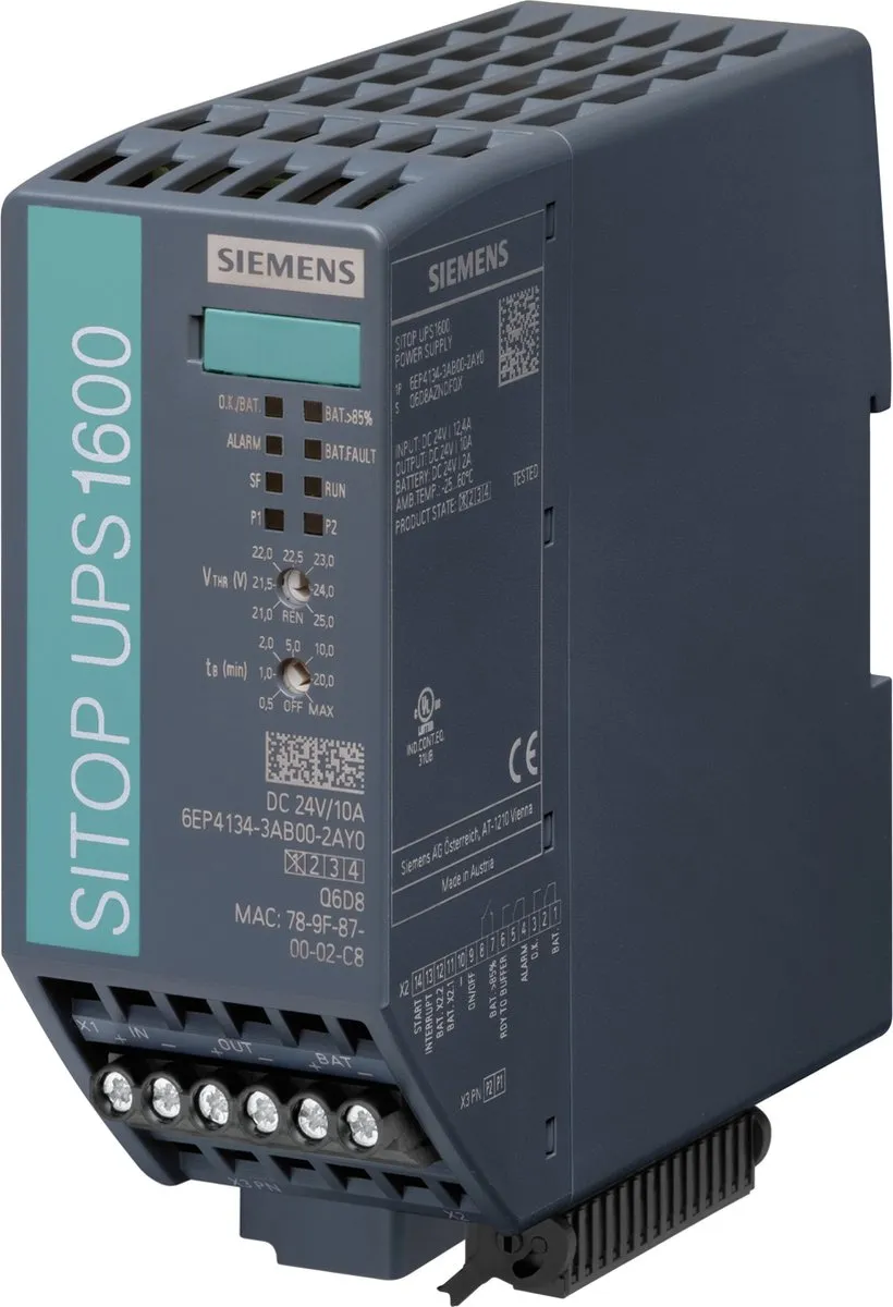 Siemens SITOP UPS1600 6EP41343AB000AY0 UPS