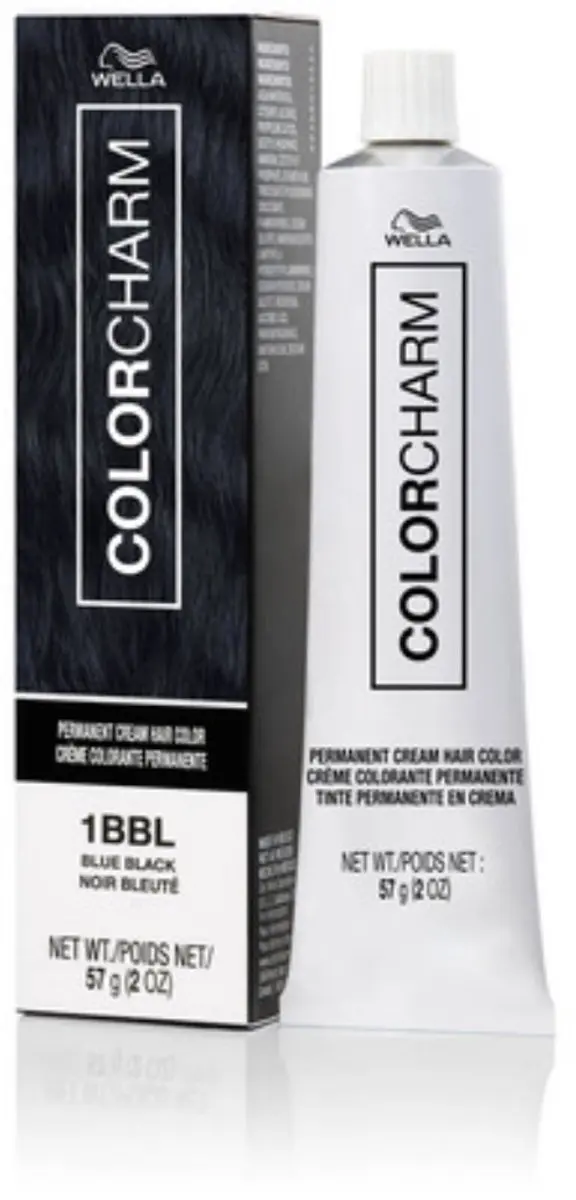 Wella Professionals Color Charm Demi Permanent Haarverf Blue Black 57ml