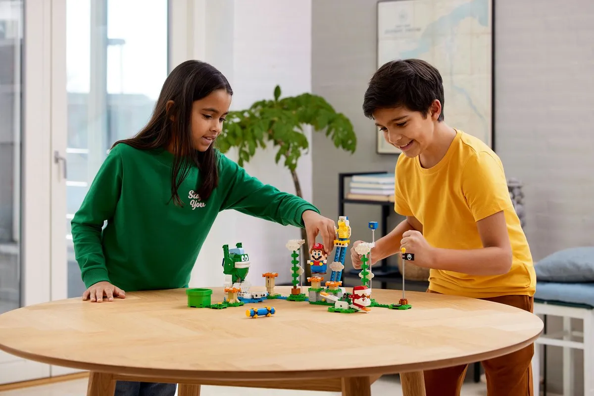 LEGO Super Mario Reuzen-Spikes Wolkentop Uitdaging 71409 - Meerkleurig