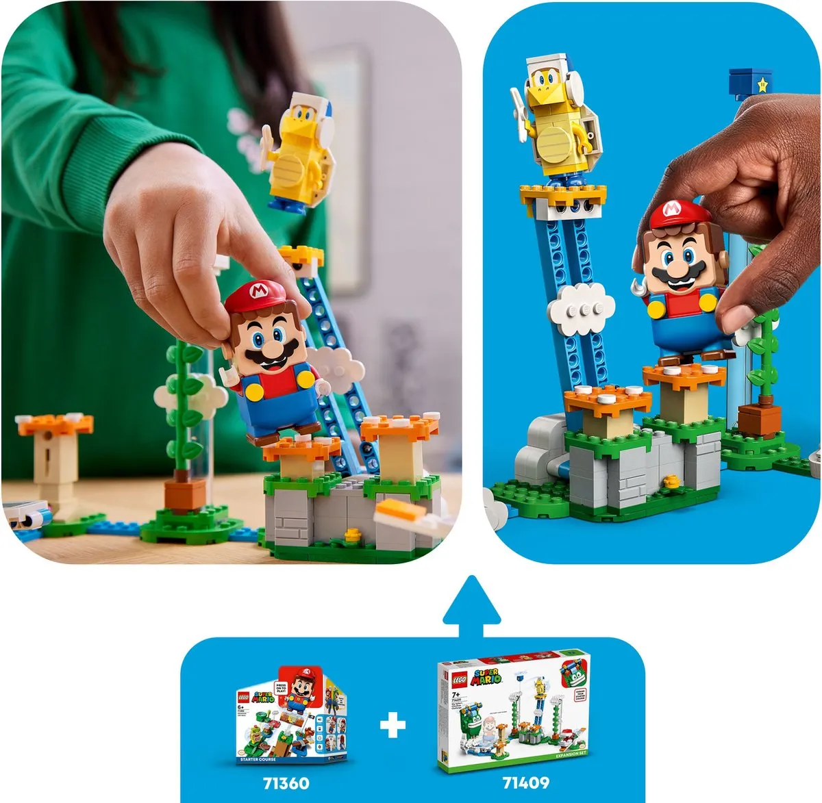 LEGO Super Mario Reuzen-Spikes Wolkentop Uitdaging 71409 - Meerkleurig
