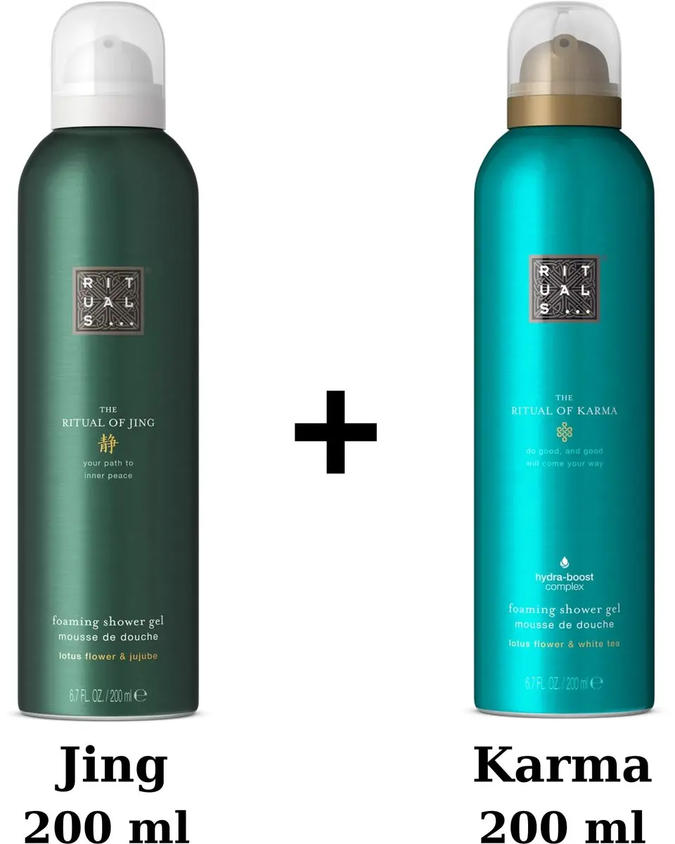 Rituals Jing & Karma Douchegel Duo - 2x200ml