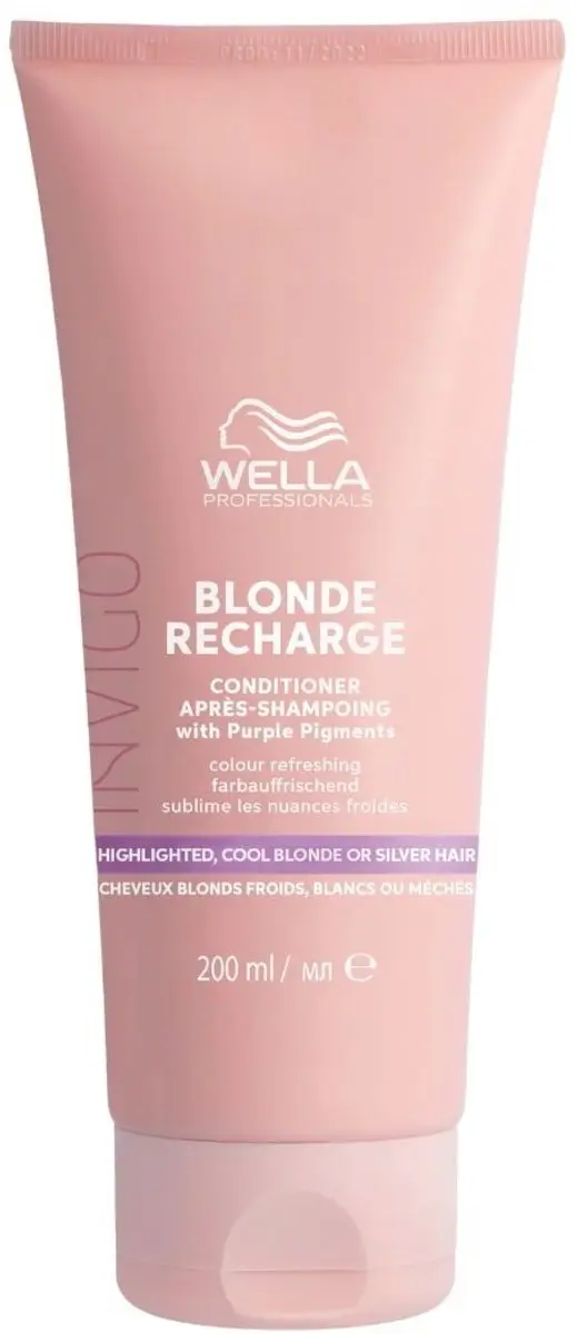 Wella Professionals Invigo Blonde Recharge Cool Blonde Conditioner 200ml