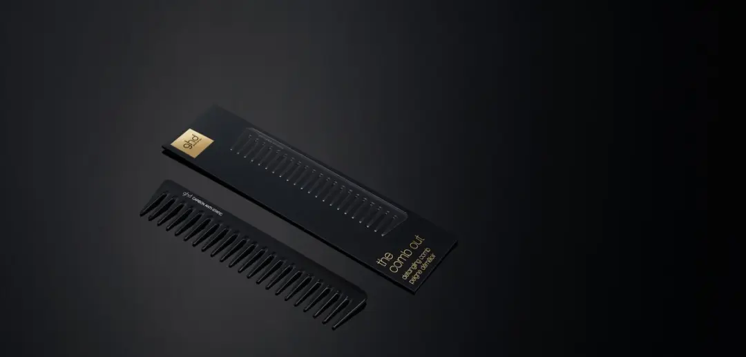 GHD The Comb Out Anti-Kit Kam - Zwart