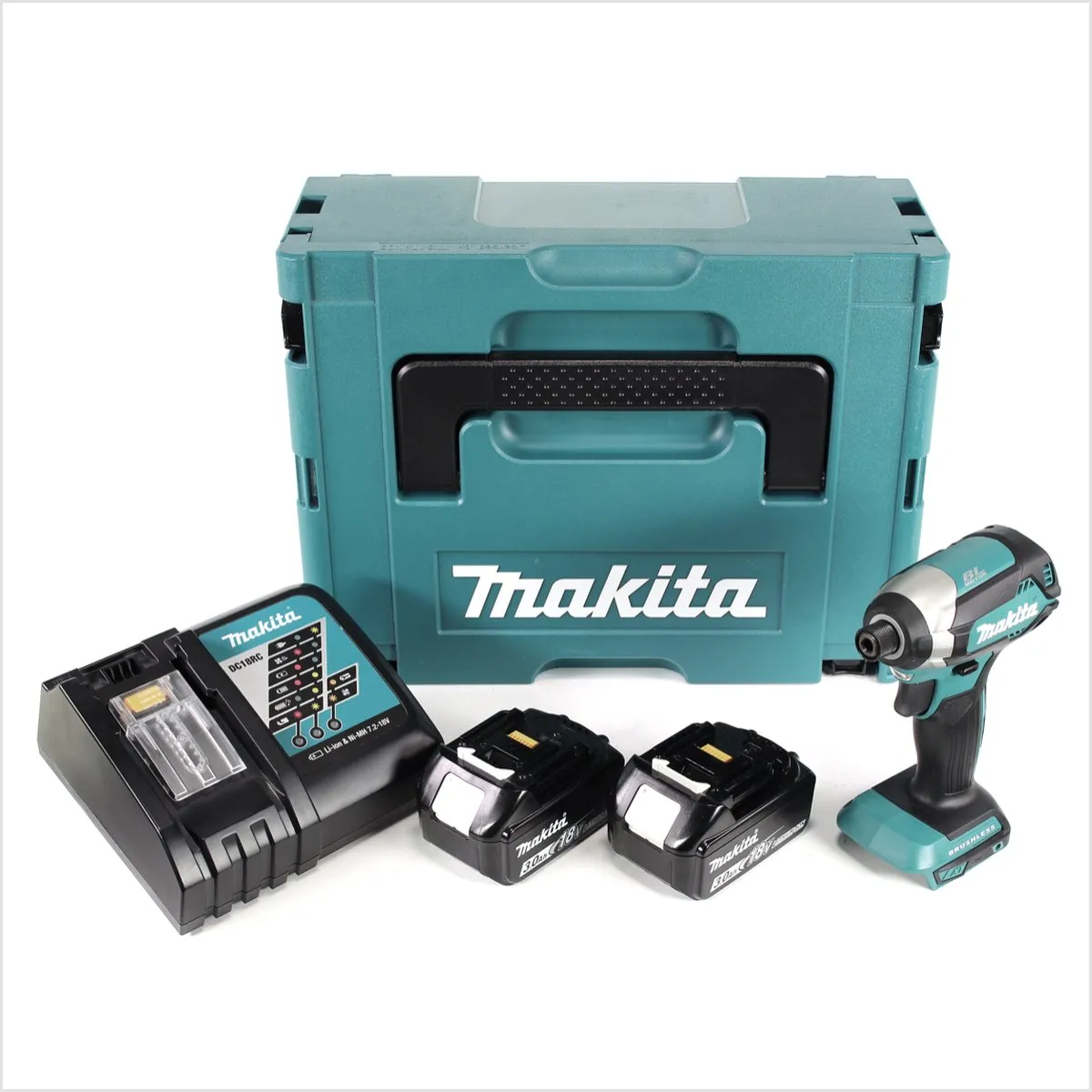 Makita DTD 153 RFJ Slagschroevendraaier 18V - 170Nm - Borstelloos - 2x 3,0Ah