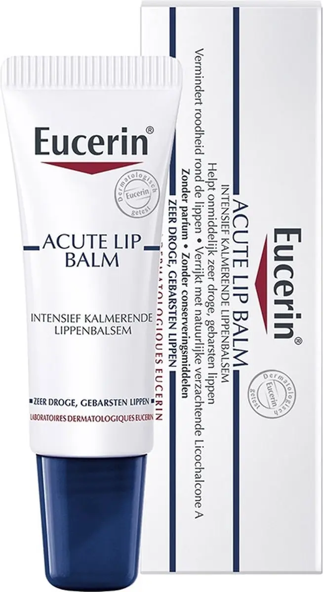 Eucerin Acute Lippenbalsem 10ml - 2 Stuks