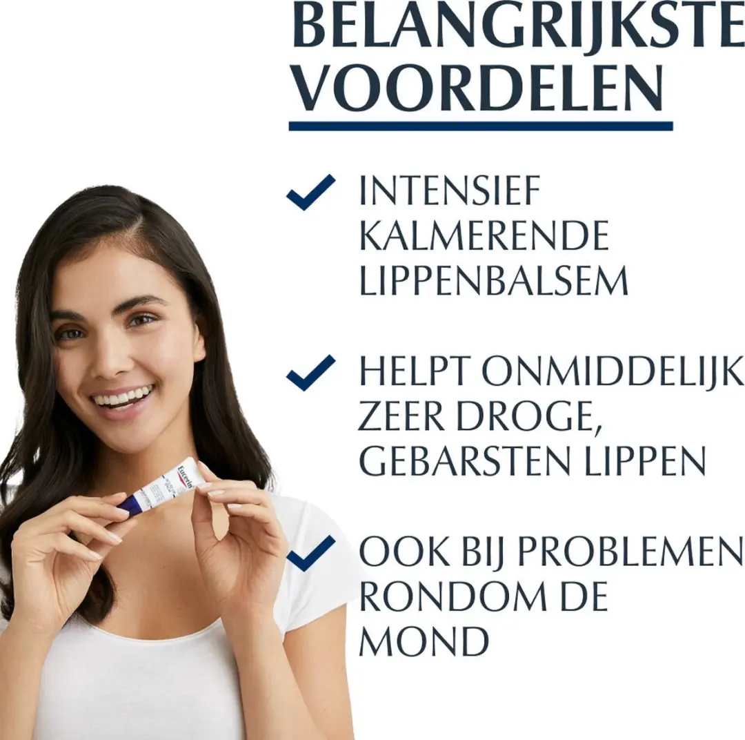 Eucerin Acute Lippenbalsem 10ml - 2 Stuks
