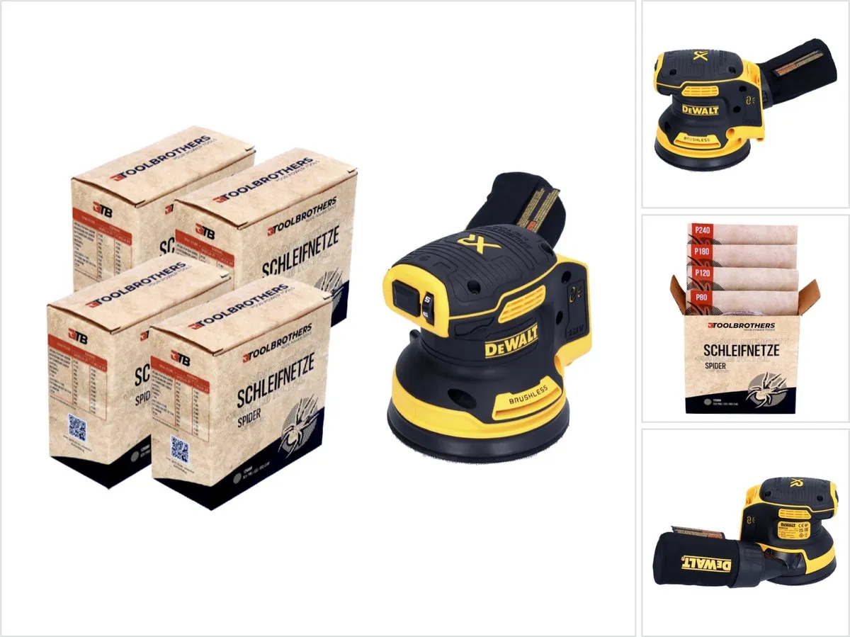 DeWalt DCW 210 N Excenterschuurmachine 125mm