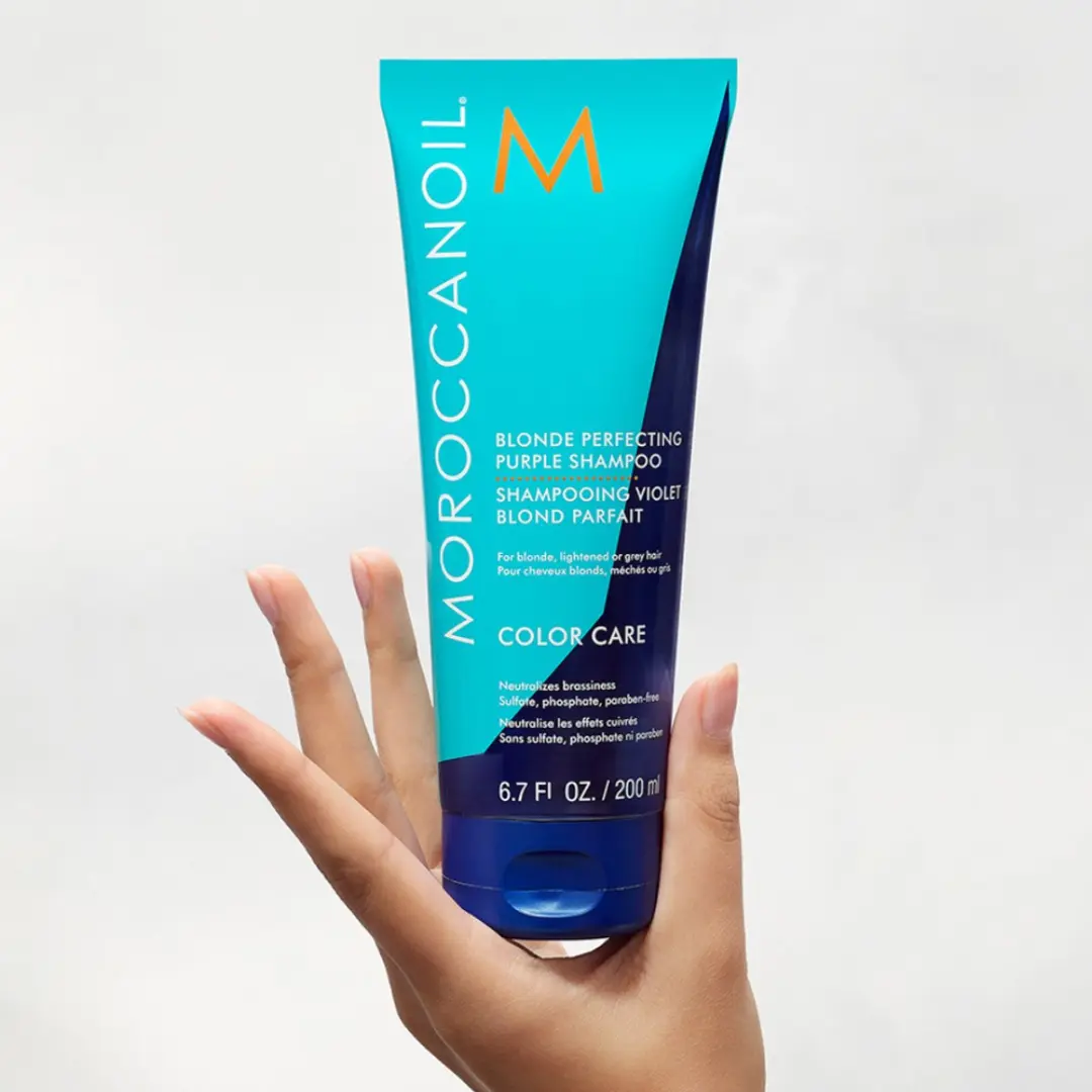 Moroccanoil Purple Perfecting Shampoo 70ml - Gekleurd haar