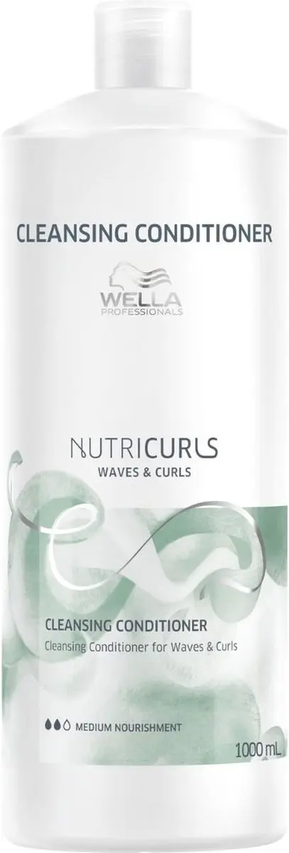 Wella Professionals Nutri Curls Cleansing Conditioner 1000ml