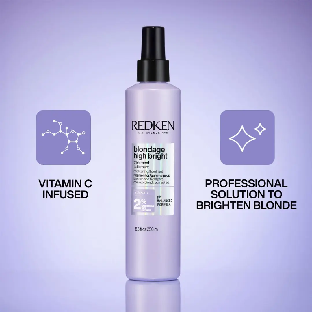 Redken Blondage High Bright Leave-in Treatment 250ml - afbeelding 6 van 6
