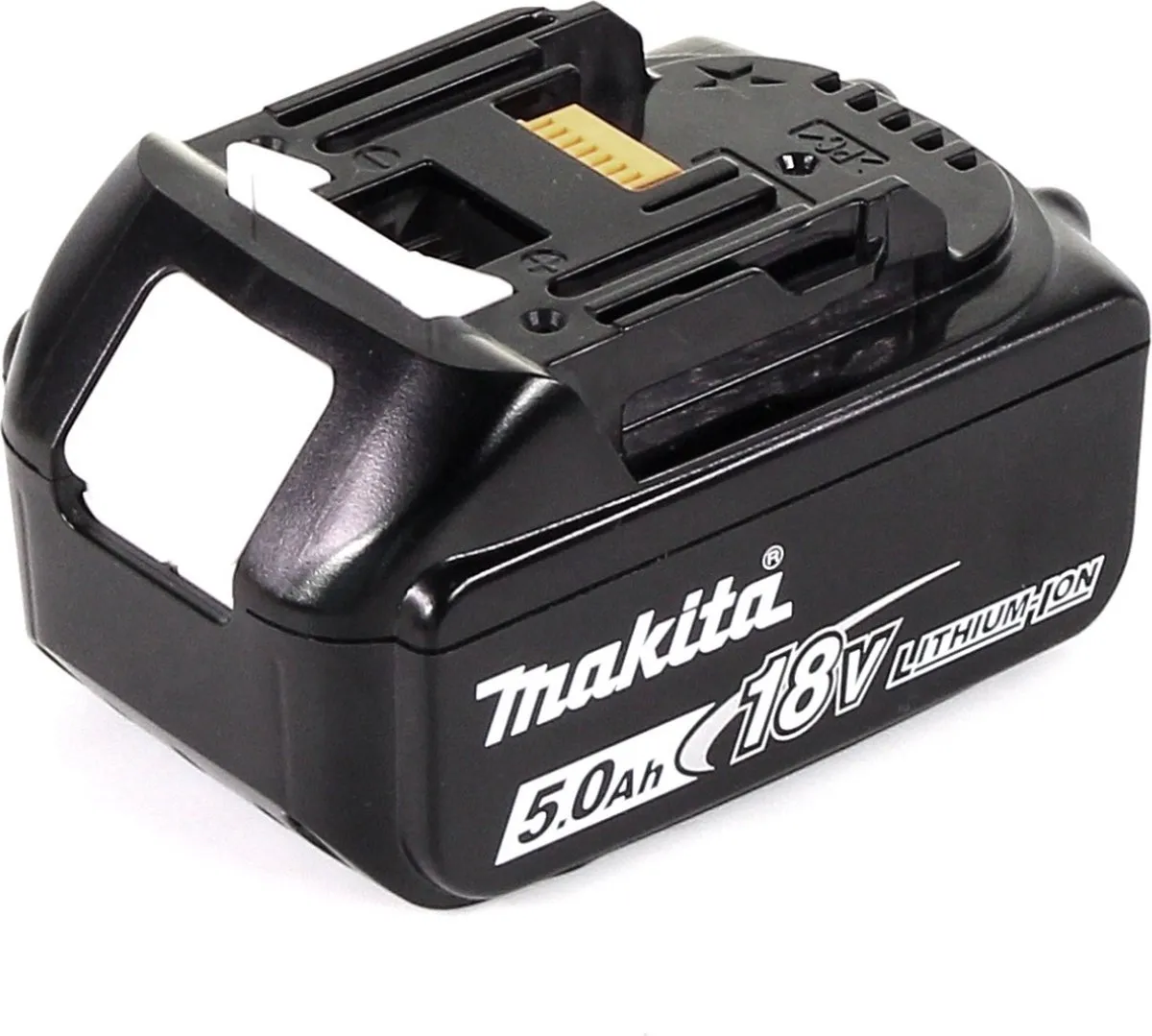 Makita DGA511T1J Haakse Slijper 125mm - 18V 5.0Ah - 1x Accu